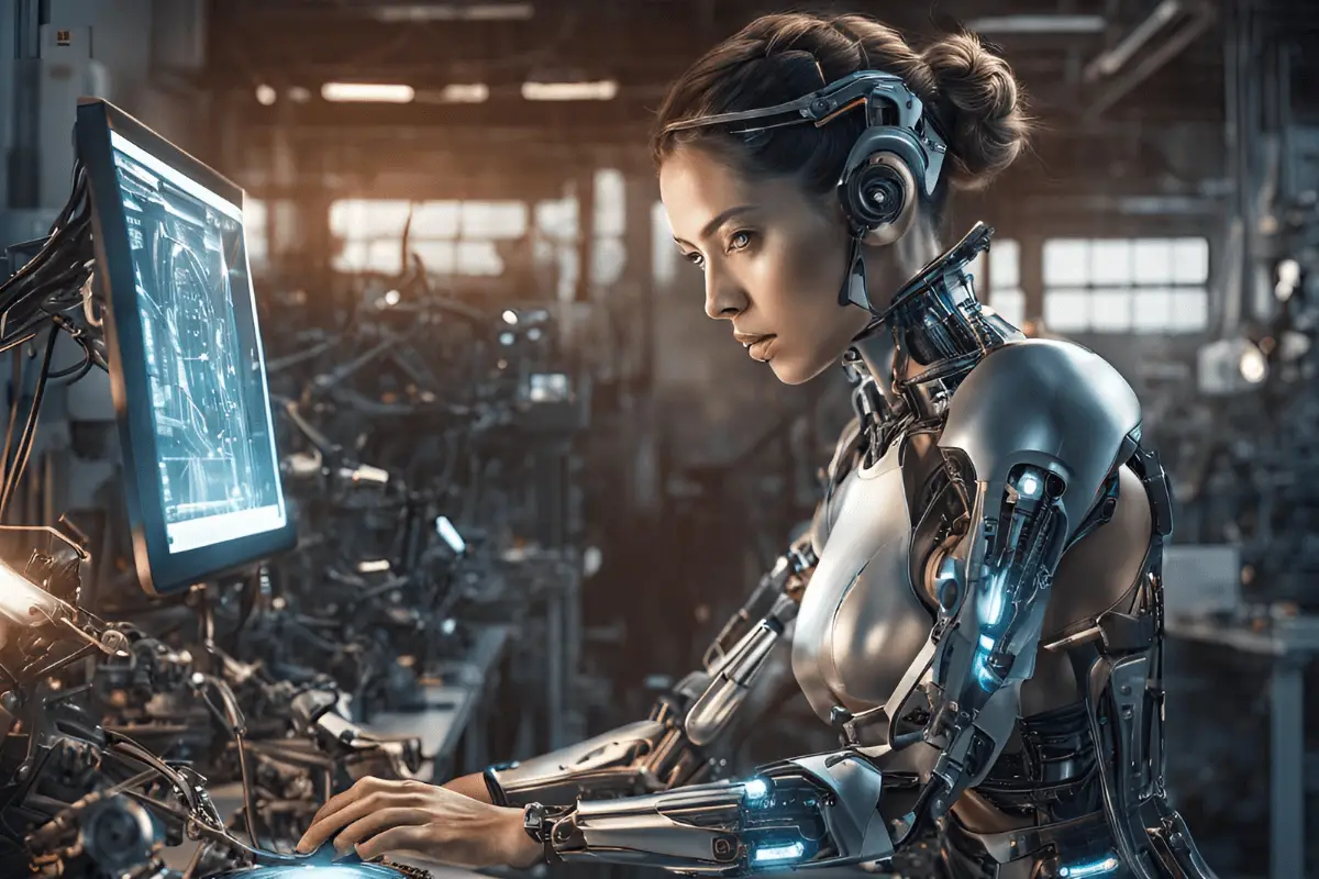 Mujer cyborg